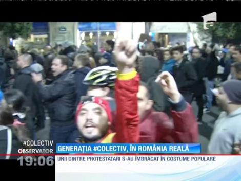 La o chemare pe reţelele de socializare, generaţia #Colectiv a stat 7 ore în stradă