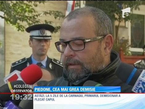 Update / Primarul Cristian Popescu Piedone şi-a dat demisia