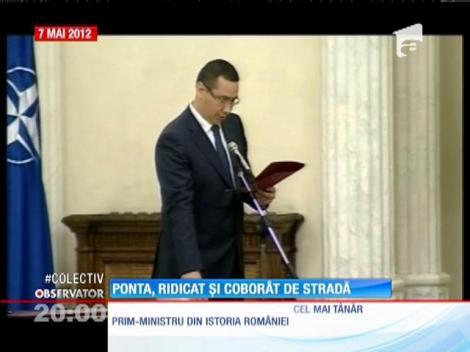 Cariera politică a lui Victor Ponta. Ridicat și coborât de stradă