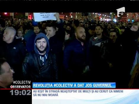 Revoluția #Colectiv a dat jos Guvernul Ponta