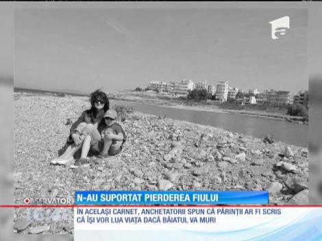 După ce fiul lor a murit, părinţii au decis să îşi ia şi ei viaţa!