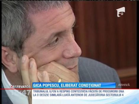 Gică Popescu, eliberat condiționat