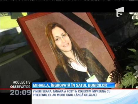 Mihaela Vieru, victimă a tragediei din clubul Colectiv, îngropată în satul bunicilor