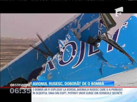 David Cameron: O bombă a explodat probabil în avionul rus prăbuşit în Egipt