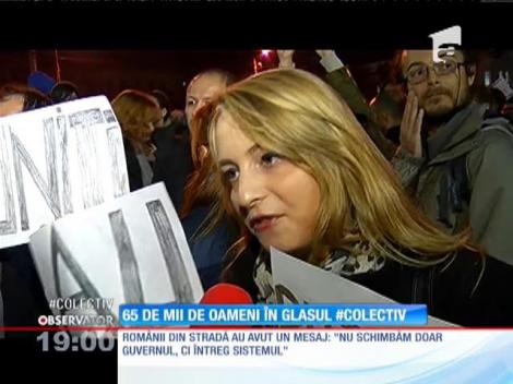 A treia zi de proteste în ţară! "N-am ieşit în stradă să dăm jos Guvernul, am ieşit să schimbăm sistemul"