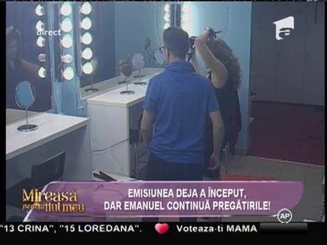 Emanuel, prins pe picior greşit!