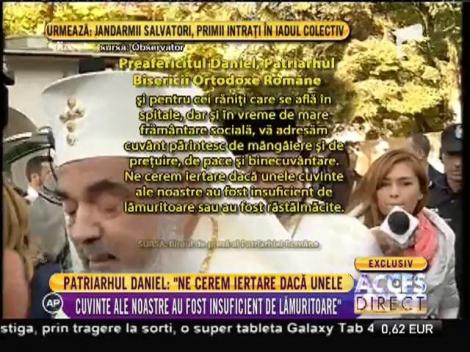 Patriarhul Daniel: ”Ne cerem iertare!”