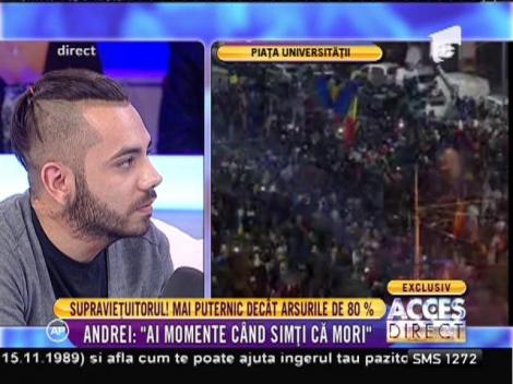 Supraviețuitorul! Tânărul care a avut arsuri grave pe 80% din suprafaţa corpului