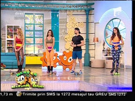 Fitness la Neatza! Exerciţii pentru coapse mai suple