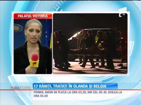 17 dintre răniţii din clubul Colectiv, trataţi de medicii din Olanda şi Belgia