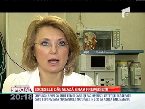 Special! Operațiile estetice extreme dăunează grav frumuseții