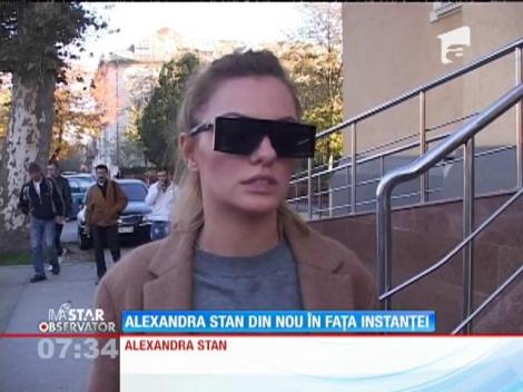 Alexandra Stan şi Marcel Prodan au ajuns din nou în sala de judecată