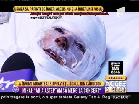 Supraviețuitorul din cărucior: ”Am respirat de 3 ori în 10 minute!”