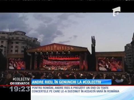 Andre Rieu a plâns în faţa Clubului Colectiv