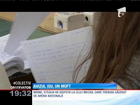 Doar 7% din şcolile din România au avizul ISU