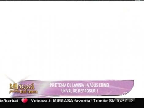 Crina, victima colaterală în războiul dintre Lavinia şi restul concurentelor!