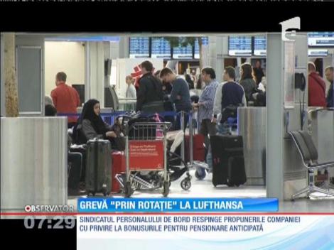 A început cea mai lungă grevă din istoria companiei aviatice Lufthansa