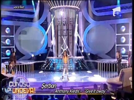 La soare te poţi uita, dar la el ba! Strălucitor şi plin de energie, Şerban Copoţ a ridicat juriul în picioare