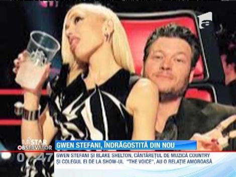 Gwen Stefani se iubeşte cu Blake Shelton