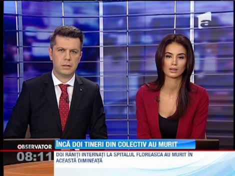 Bilanţul tragediei din clubul Colectiv a crescut la 43 de morţi