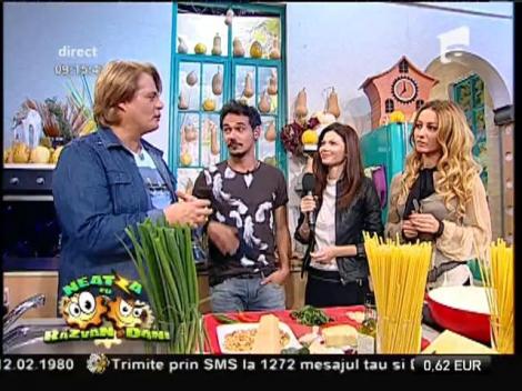 Anca Lungu a intrat în bucătăria de la ”Neatza”. Află aici ce sfaturi a primit prezentatoarea Observatorului de weekend de la Vlădutz