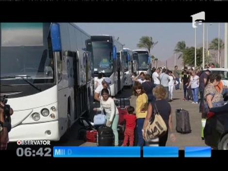 11.000 de turişti ruși, repatriați din Egipt