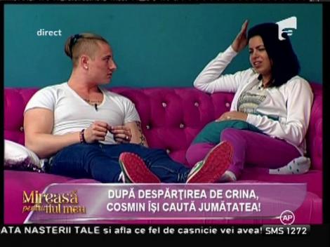 Cosmin: ”M-am oprit la Oana. Ea este fata care-mi place”