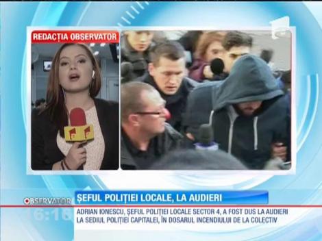 Adrian Ionescu, şeful Poliţiei Locale Sector 4, dus la audieri