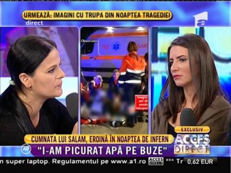 Cumnata lui Florin Salam, clipe grele în noaptea incendiului din clubul Colectiv!