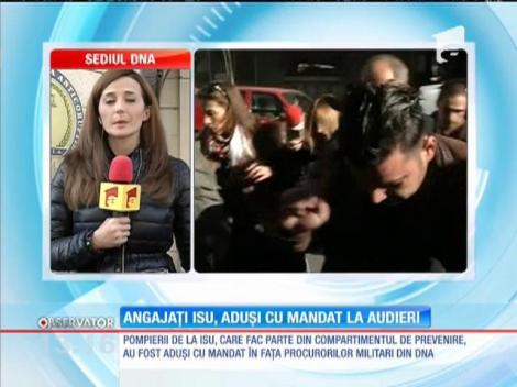 Angajați ISU, aduși cu mandat în faţa procurorilor DNA