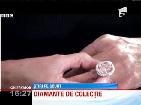 Un diamant foarte rar va fi licitat la Geneva