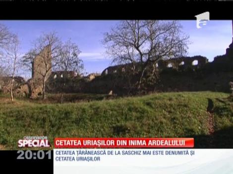 Special! Cetatea ţărănească de la Saschiz mai este denumită şi Cetatea Uriaşilor