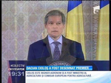Dacian Cioloş a fost desemnat premier