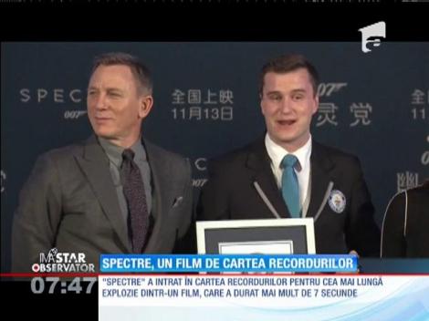 "Spectre", cel mai nou film cu agentul 007, în Cartea Recordurilor
