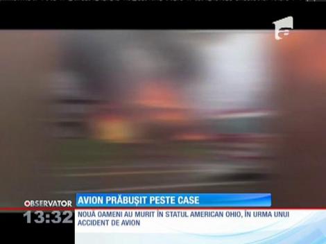 Nouă oameni au murit în statul american Ohio, în urma unui accident de avion