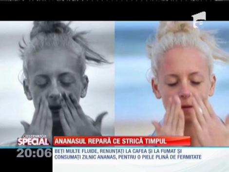 SPECIAL! Consumul de ananas ne menține tinerețea