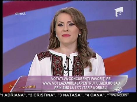 Pe Mirela Boureanu Vaida n-ai văzut-o niciodată la televizor în această ținută. Îi stă superb!