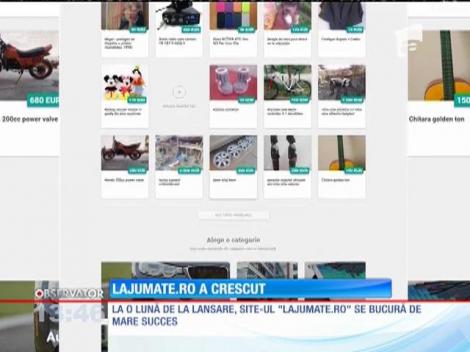 La o lună de la lansare, site-ul "Lajumate.ro" se bucură de mare succes