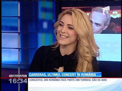 Jose Carreras, ultimul concert la București