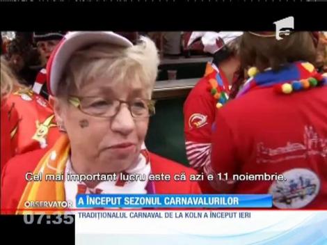 În Germania a început sezonul carnavalurilor