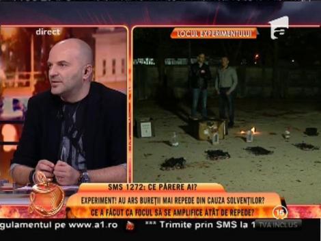 Experiment! Au ars bureţii mai repede din cauza solvenţilor?