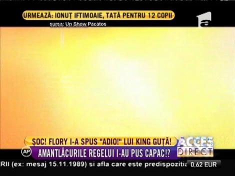 Flori i-a spus "Adio" lui Nicolae Guță!