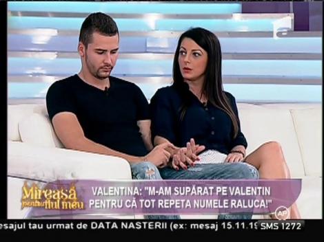 Valentina n-a tolerat atitudinea iubitului ei! Ce a nemulţumit-o pe concurentă