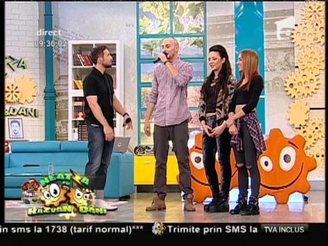 Sasha Călinescu de la X Factor, în echipa lui Blazon