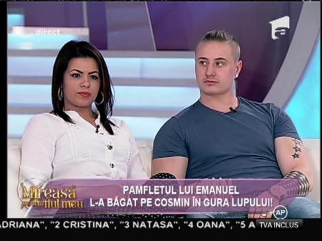 Cosmin, despre Valentin: "Nimeni nu vorbeşte cu el! A vrut să-mi fie prieten, dar nu l-am acceptat!"