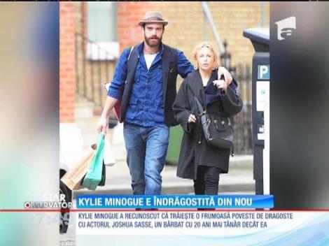 Kylie Minogue e îndrăgostită de un actor