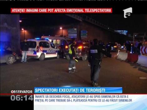 Atac terorist în Franța | Carnagiu în sala de spectacole Bataclan. Peste 100 de oameni au executați!