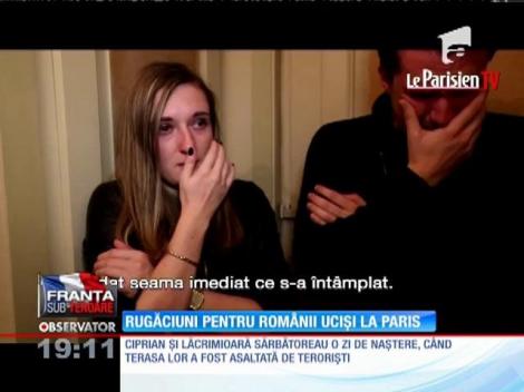 Rugăciuni pentru românii uciși la Paris