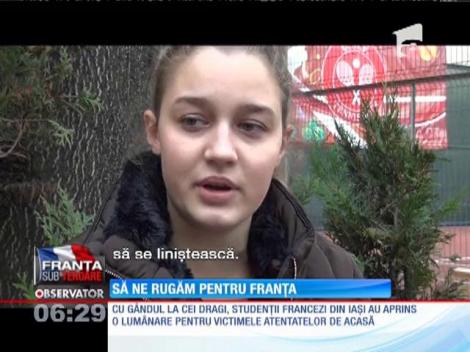 Francezii stabiliţi în România se roagă pentru cei rămași acasă