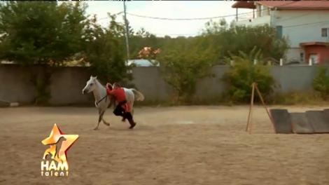 Spectacol TOTAL la „Ham talent”! Namere și Vackor, doi cai din rasa Lipițan, au arătat că sunt făcuți pentru a fi vedete!